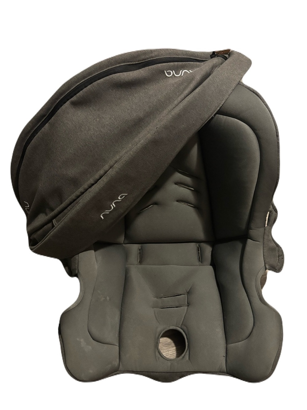 Nuna Pipa Infant Car Seat Cover Fabric & Canopy + Rod Replacement Set